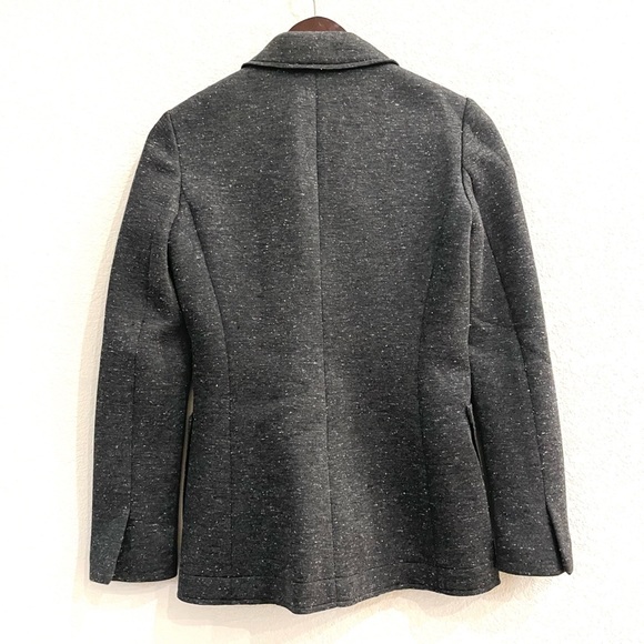 NEW ATM Bonded Knit Sport Blazer in Charcoal Grey Work Business Casual - Picture 10 of 13